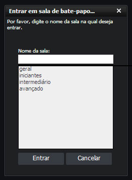 Salas de bate papo