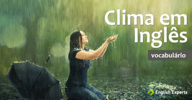 Clima em Inglês